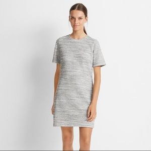 Club Monaco - tweed short sleeve shift dress (L)